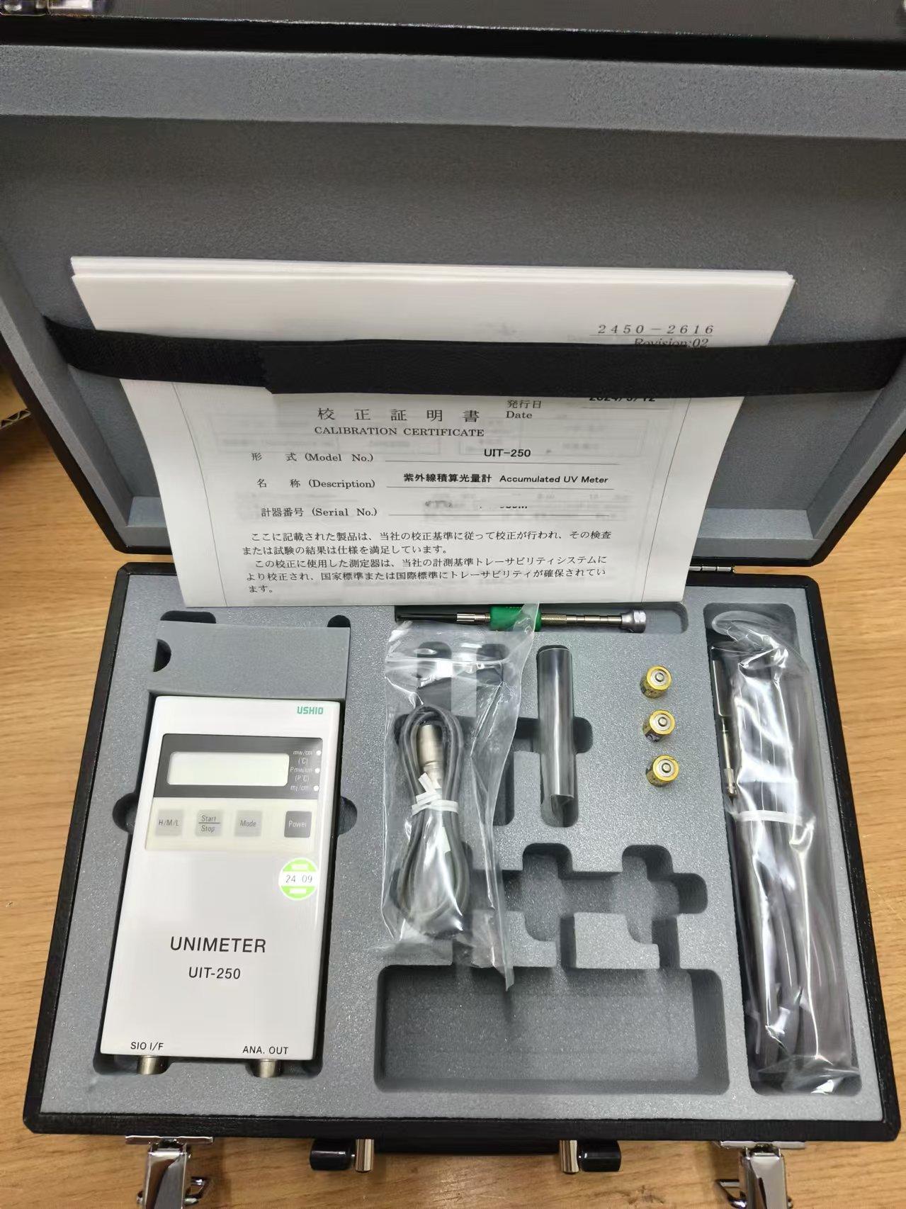玉崎科学新品到货！！UIT-250 USHIO牛尾 紫外线积分照度计！！！