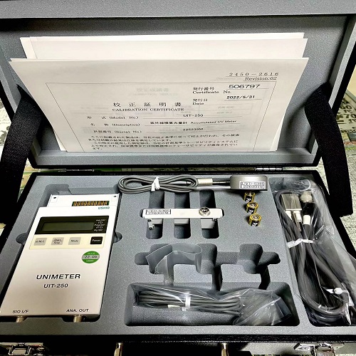 到货！京都玉崎深圳仓库到货日本USHIO牛尾照度计UIT-250