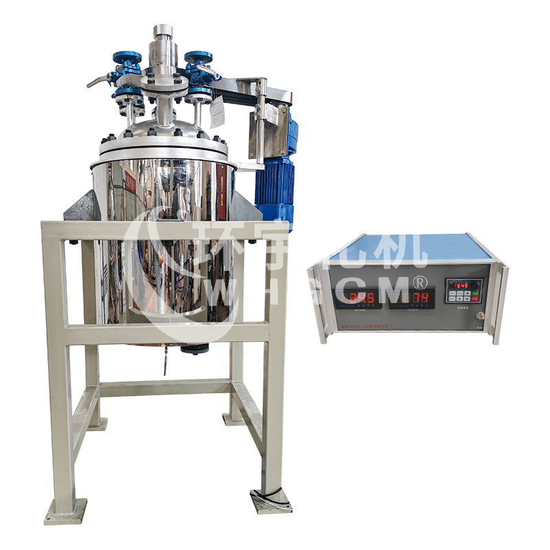 威海环宇50L碳钢喷涂四氟反应釜交付淄博，防腐性能与成本效益兼备