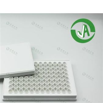 晶安生物边框白色透明底96孔细胞培养板