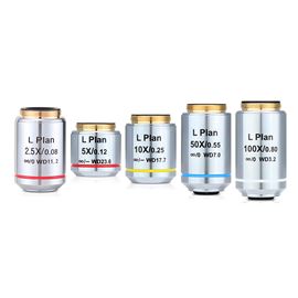 LPL系列LPL系列长工作距离金相显微镜物镜2.5X/5X/10X/20X/50X/100X