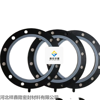 DN80甘肃四氟橡胶复合垫