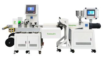 实验型挤出流延膜机PLC程控型薄膜挤出生产线