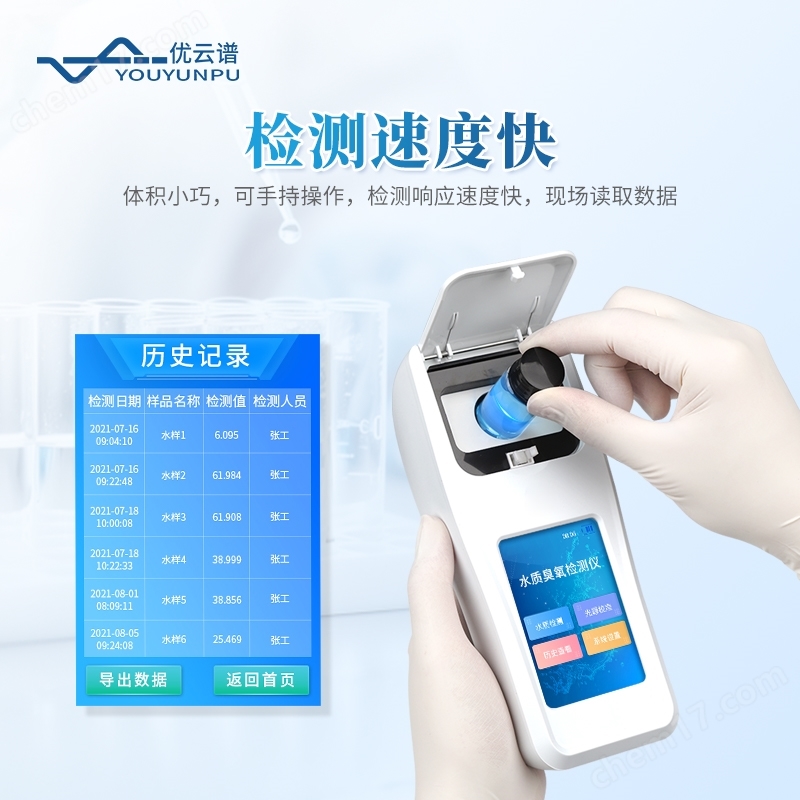 手持式水中臭氧分析儀