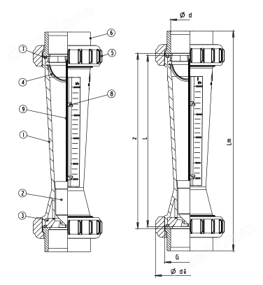 MEISTER德國原裝KM-3-1500流量指示器