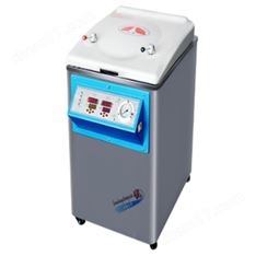 上海三申不銹鋼立式電熱蒸汽滅菌器