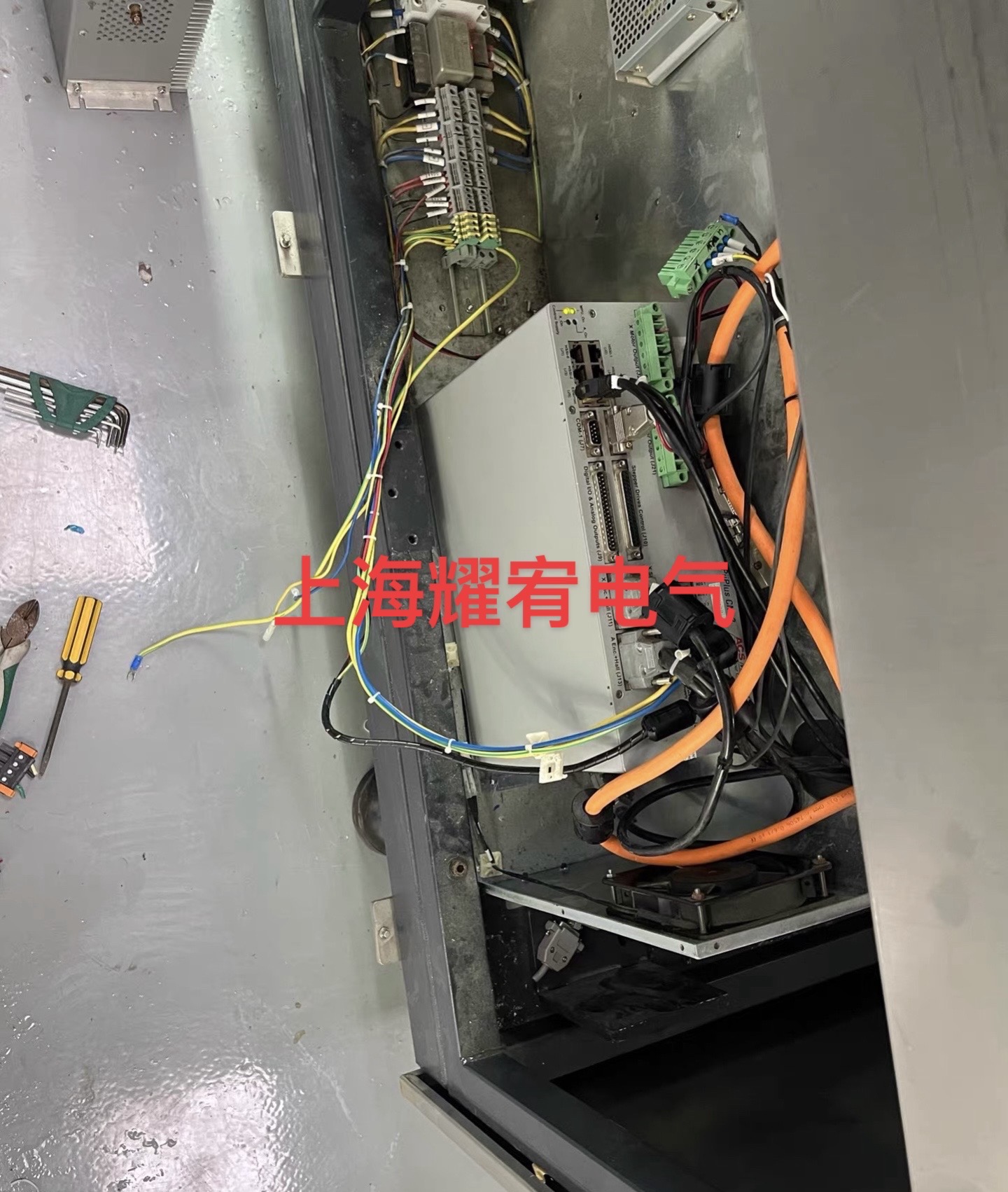 維修ACS運動控制器開機報錯Error 130 （當天修好故障）