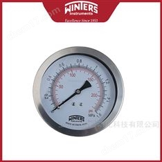 PFQ-40軸向半不銹鋼壓力表文特斯WINTERS
