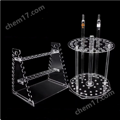 雙面梯形橫20孔*豎20孔有機(jī)玻璃移液管架