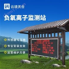 景區(qū)負氧離子監(jiān)測系統(tǒng)