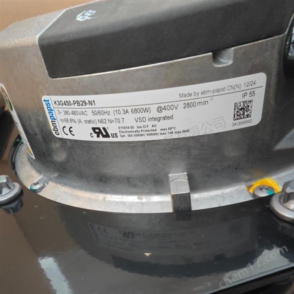 ebmpapst  K3G450-PB29-N1 400V EC離心風(fēng)機(jī)
