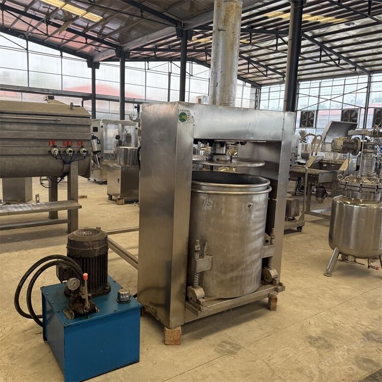 二手立式液壓壓榨機(jī) 果蔬榨汁機(jī) 醬菜脫水機(jī)