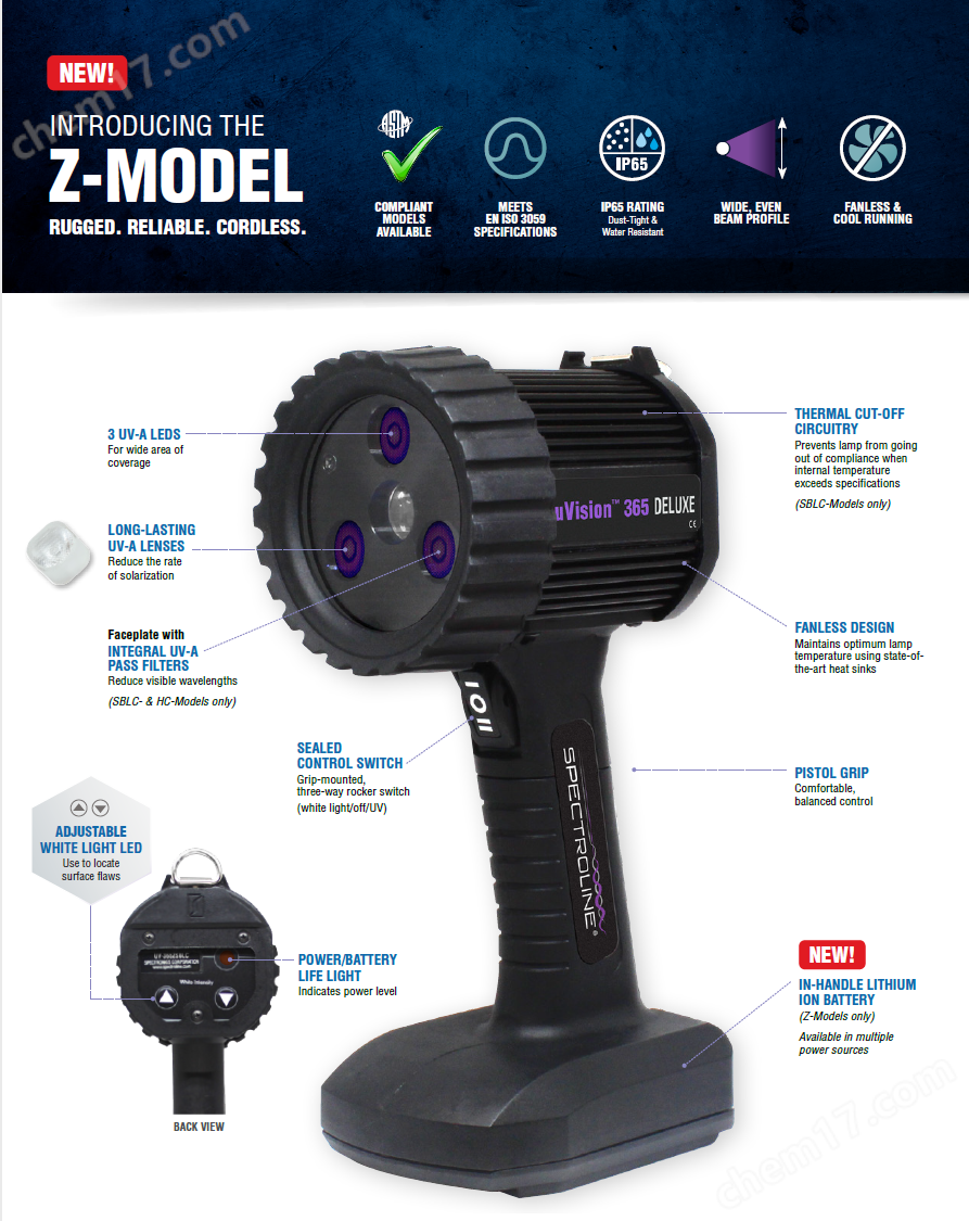 美国SP紫外线探伤灯