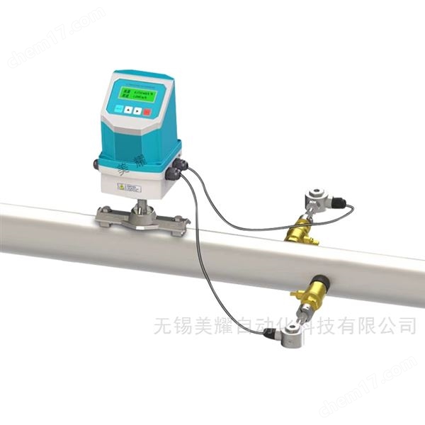 超聲波流量計管段式外夾式智能高精度數顯