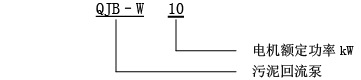 QJB-W1.5/8潜水回流泵自动耦合安装示意图