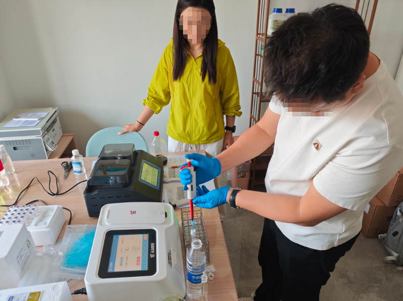 天爾攜TE-5000plus赴菏澤環保公司：精準測定COD氨氮總磷總氮