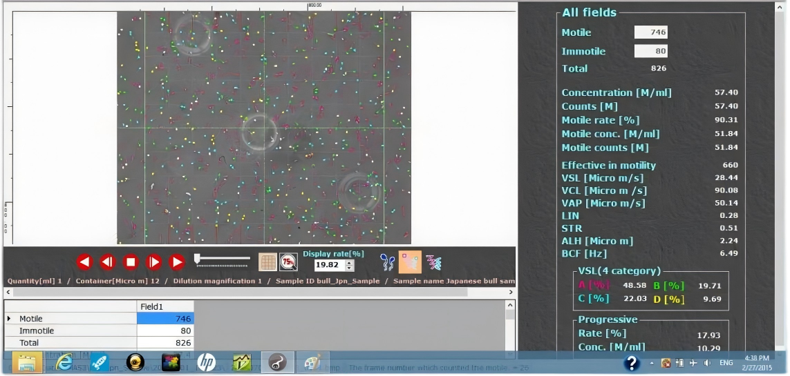 SAMS Animal動物精液分析系統(tǒng)說明