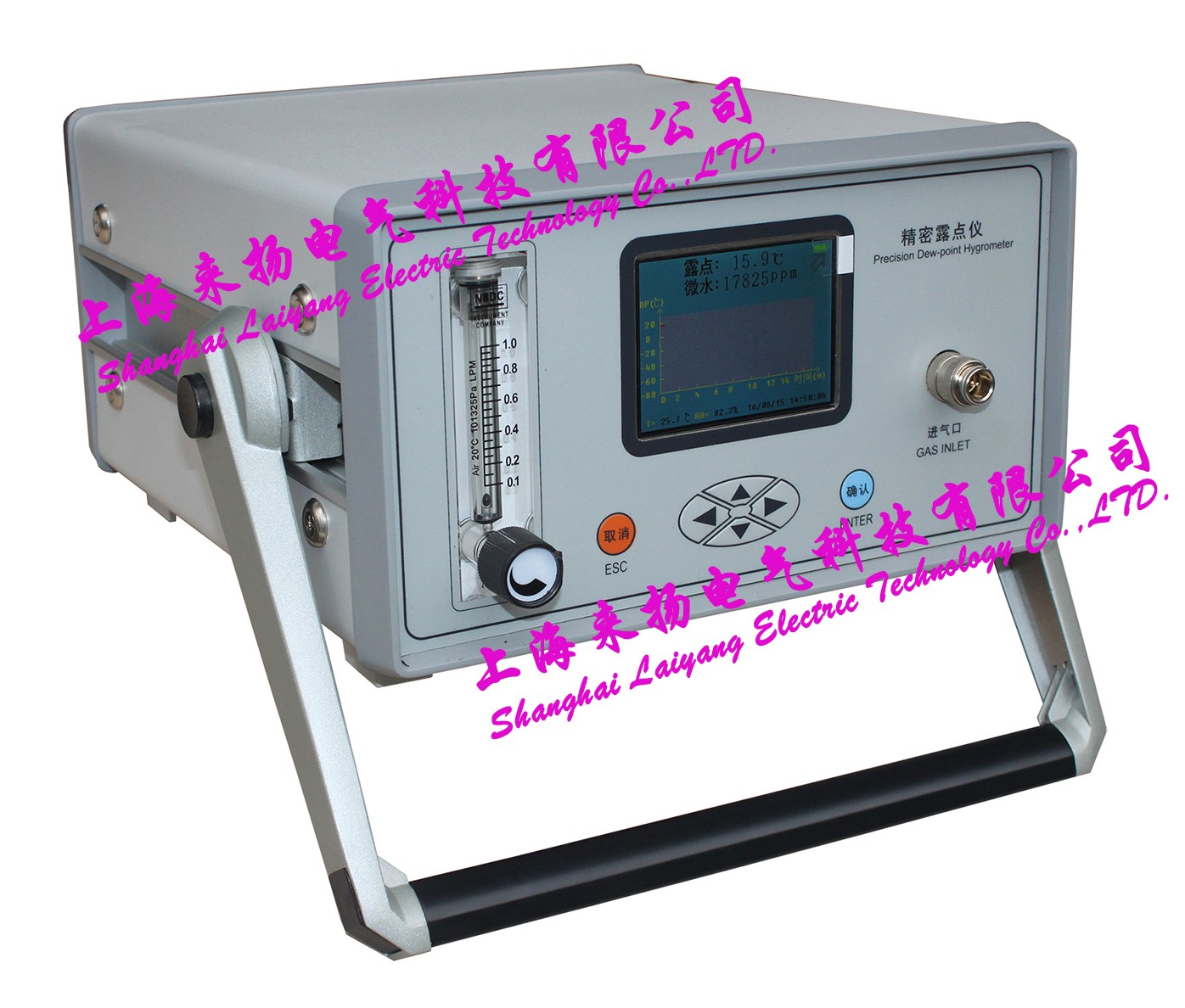 LYGSM-3000-2SW.jpg 電力行業(yè)新產(chǎn)品“高精度SF6氣體微水分析儀