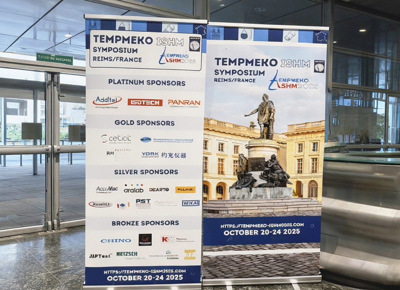 約克儀器露點(diǎn)儀亮相世界溫濕度大會(huì)>> TEMPMEKO-ISHM 2025 <<
