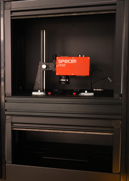 采集榛蘑菇高光谱数据