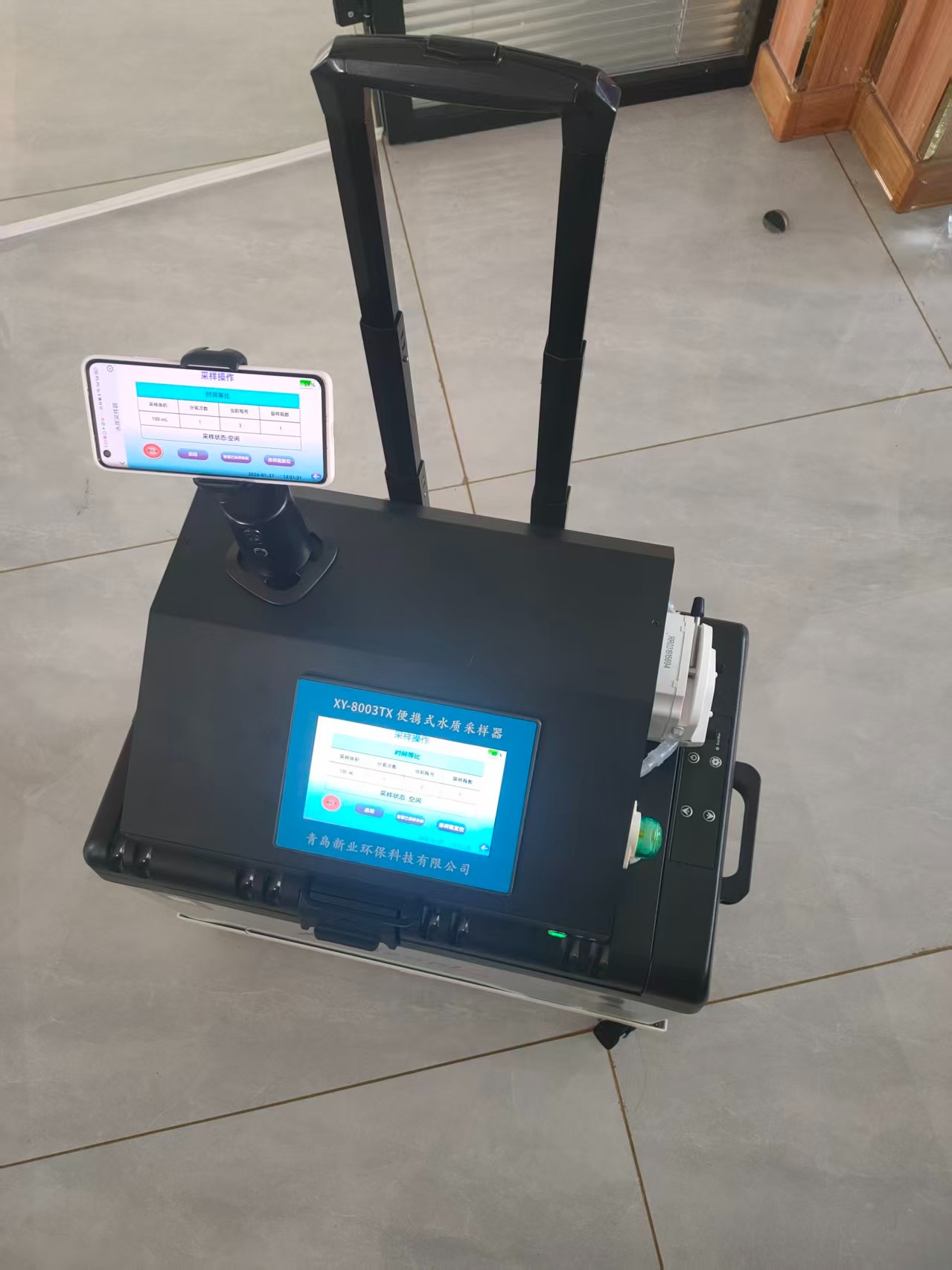 XY-8003TX便攜式水質(zhì)自動采樣器 遠(yuǎn)程操作 定位功能