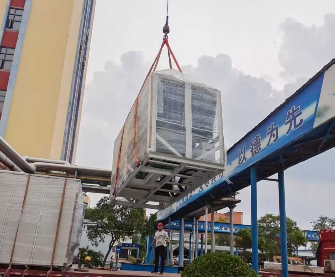 陈四楼煤矿采购众有全新风降温除湿空调为矿井电机降温