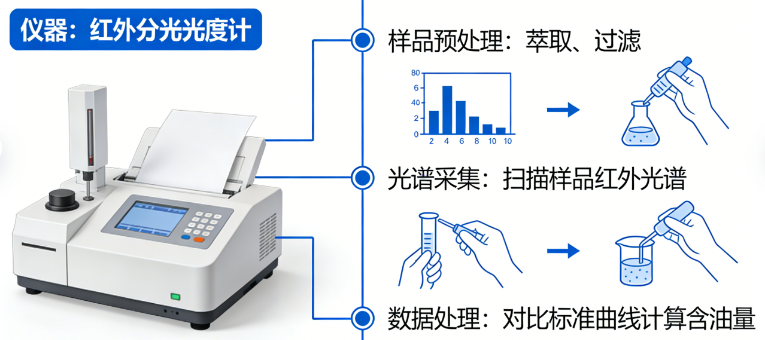 红外检测.png 压缩空气中微量油测定方法的现状与进展