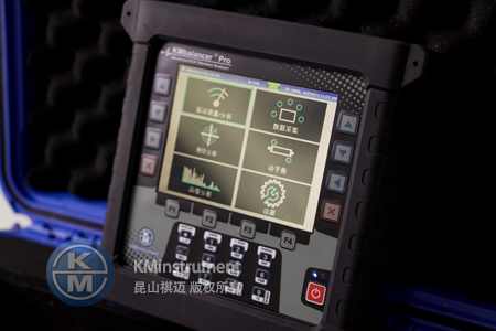 KMbalancerPro多功能机械状态分析仪帮助杭州客户实现泵的出厂巡检!