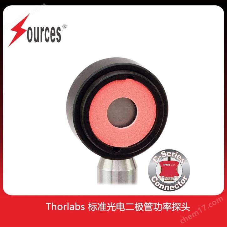 Thorlabs標(biāo)準(zhǔn)光電二極管功率探頭