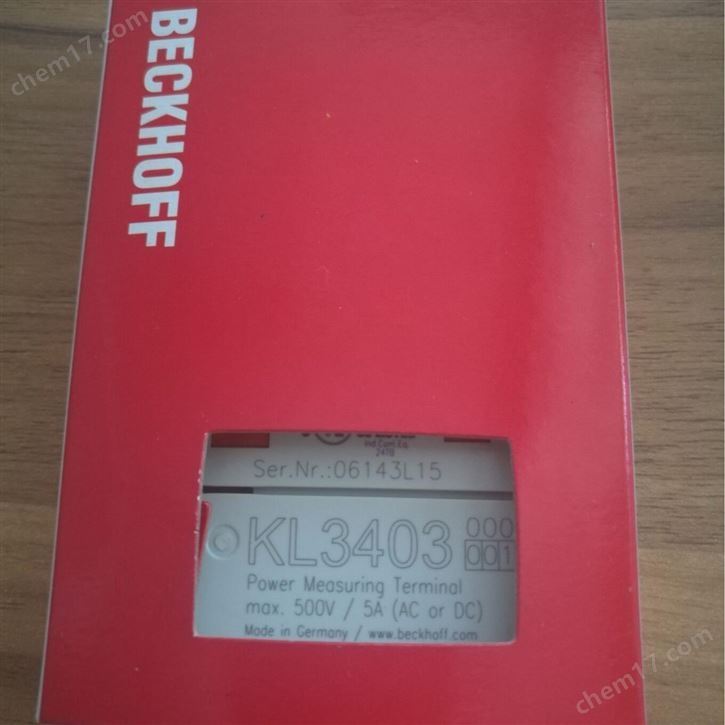 BECKHOFF模塊KL3403現(xiàn)貨