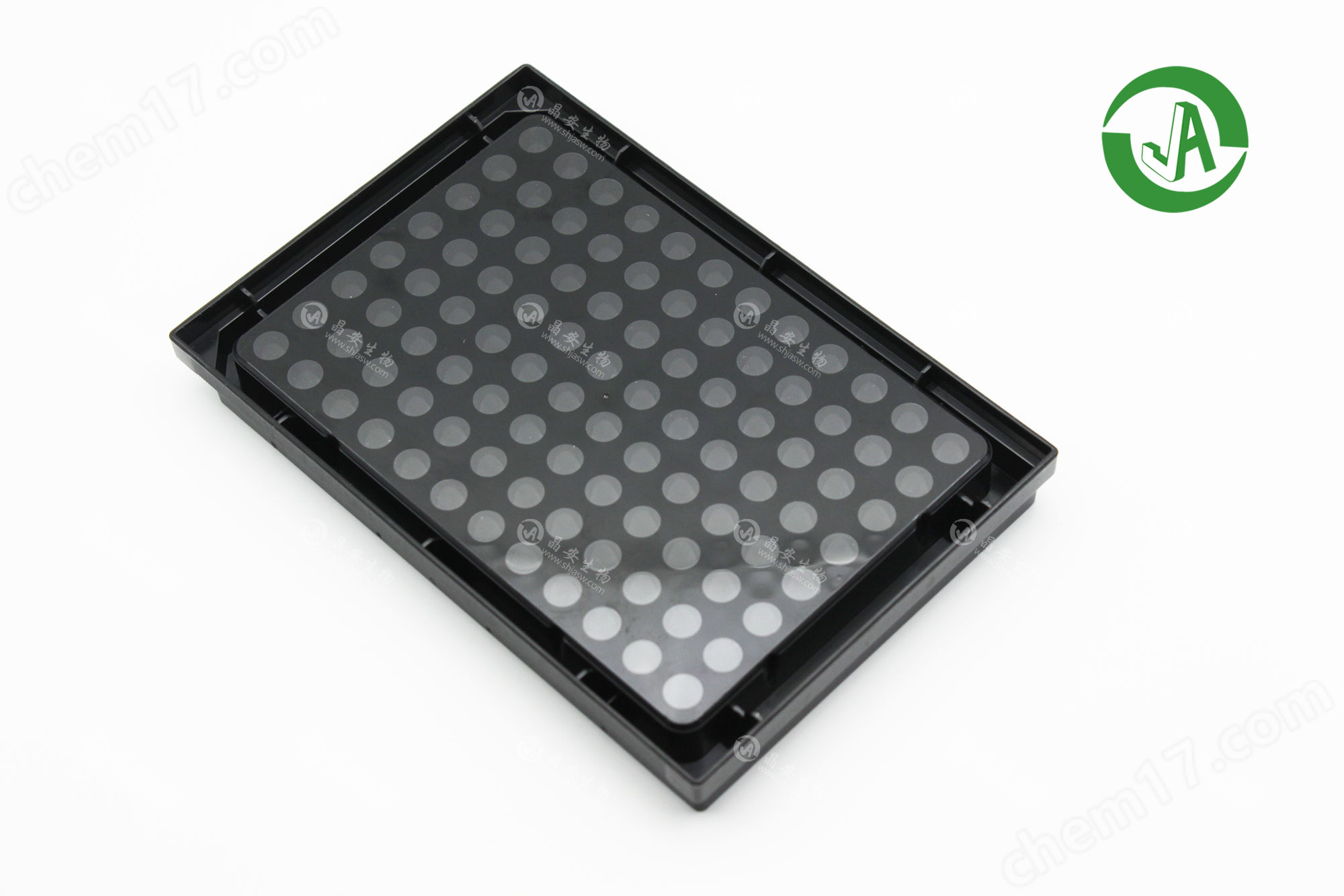 晶安生物96孔黑色避光玻璃底細(xì)胞培養(yǎng)板