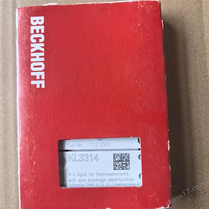 畢浮模塊BECKHOFF KL3408