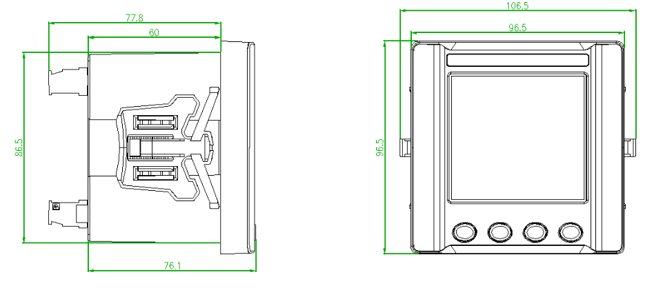 三相1140V電能表